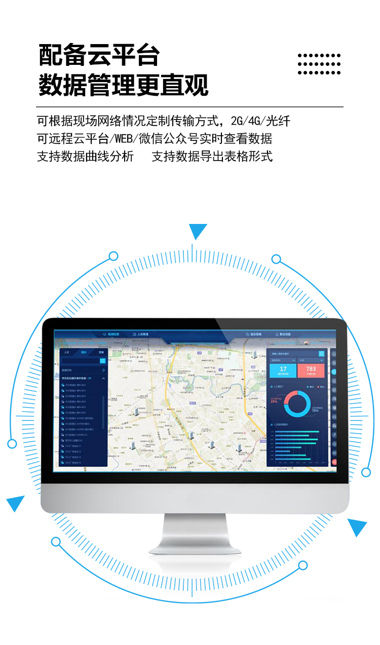多功能負(fù)氧離子在線監(jiān)測站