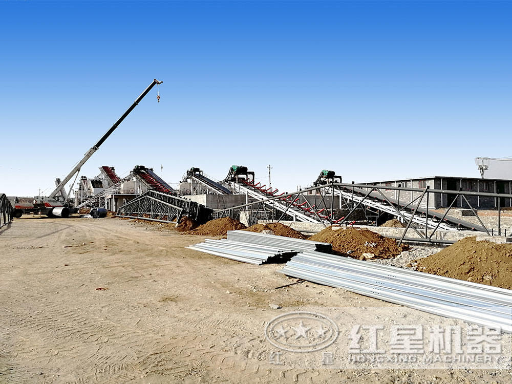 安陽時產(chǎn)300噸砂石料生產(chǎn)線