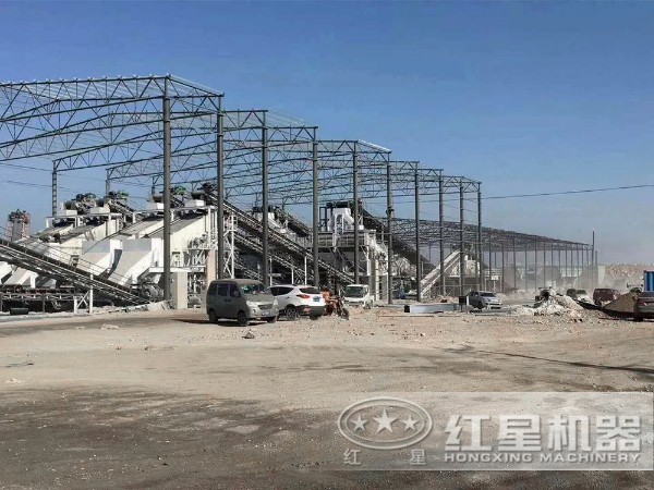 河北時(shí)產(chǎn)100-200噸破碎生產(chǎn)線(xiàn)