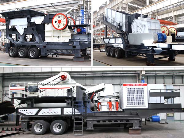 車載流動破石機(jī)配置多樣性