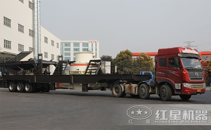 移動制砂機發(fā)貨現(xiàn)場