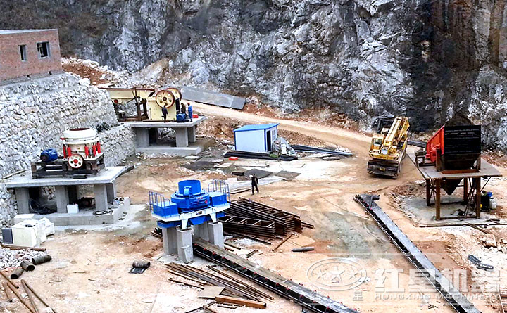 配置合理、經(jīng)濟(jì)的制砂生產(chǎn)線