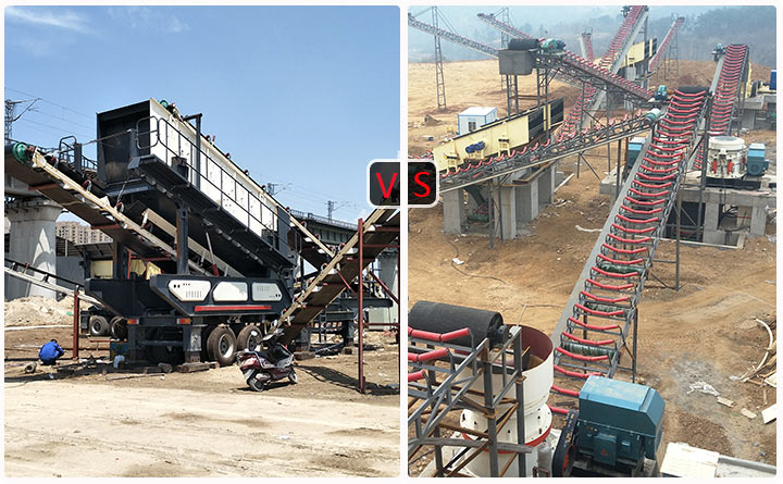 移動、固定破碎現(xiàn)場