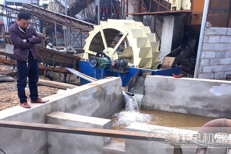 石粉洗砂現(xiàn)場，歡迎來考察