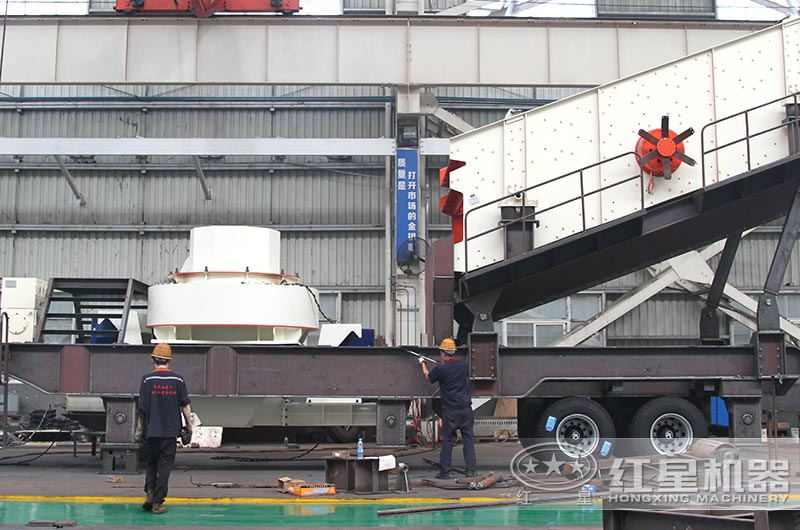 制砂機(jī)車間