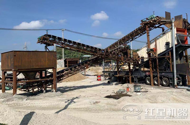 移動(dòng)制砂生產(chǎn)線